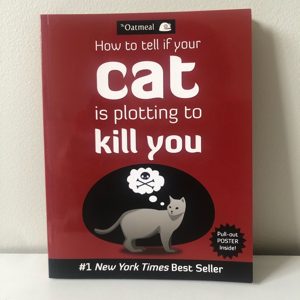 Cat Novelty Humour Coffee Table Book